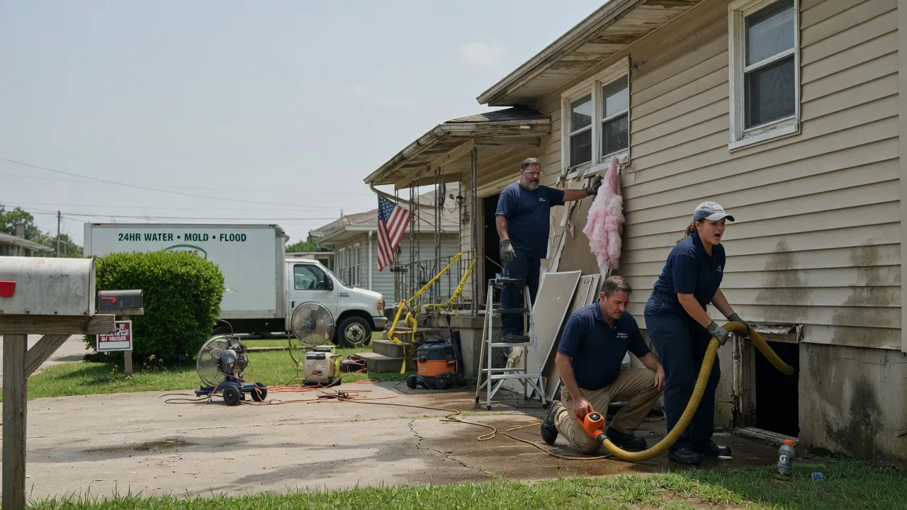 Water Damage Repair in Huddy, KY near me